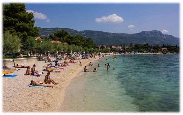 Mate Apartments Kaštela Buitenkant foto